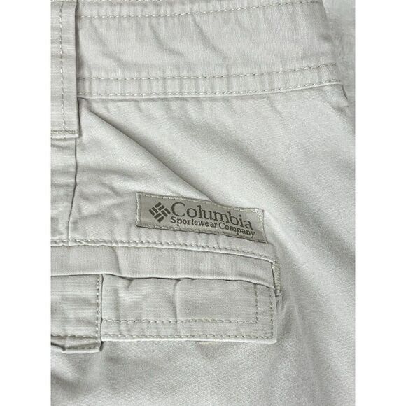 Columbia Men's Chino Pant Size 38x34 Gray 100% Cotton Mid Rise Straight Legs - Picture 11 of 16